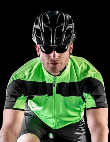 R-S188M-Mens Bikewear Full Zip Performance Top